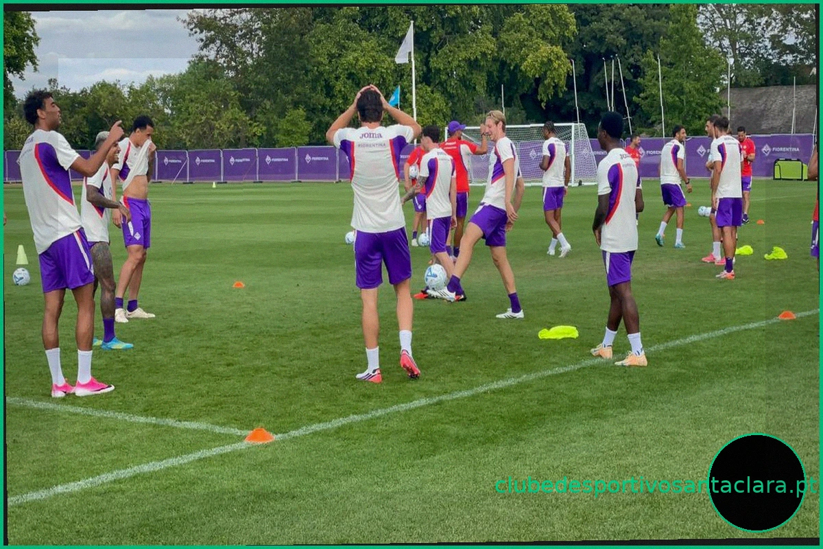 Treino de Integração da Fiorentina em Teddington